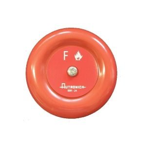 Autronica 116-BBR-24 Fire Alarm Bell - Red