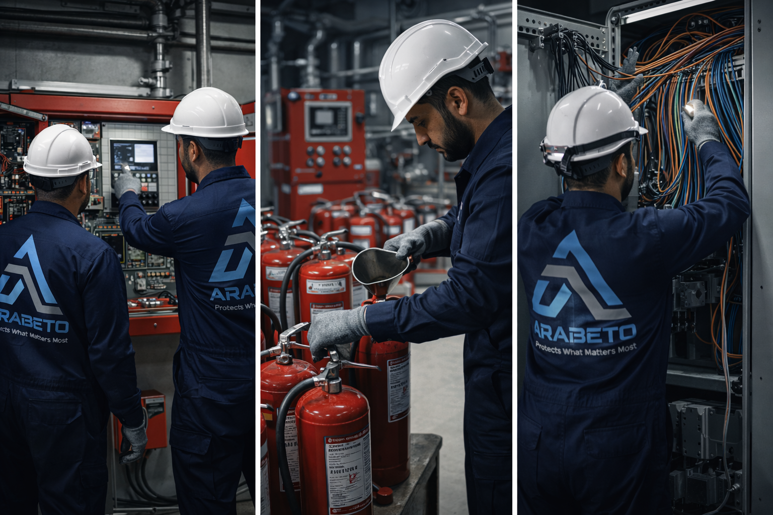 Fire safety and electrical maintenance duties